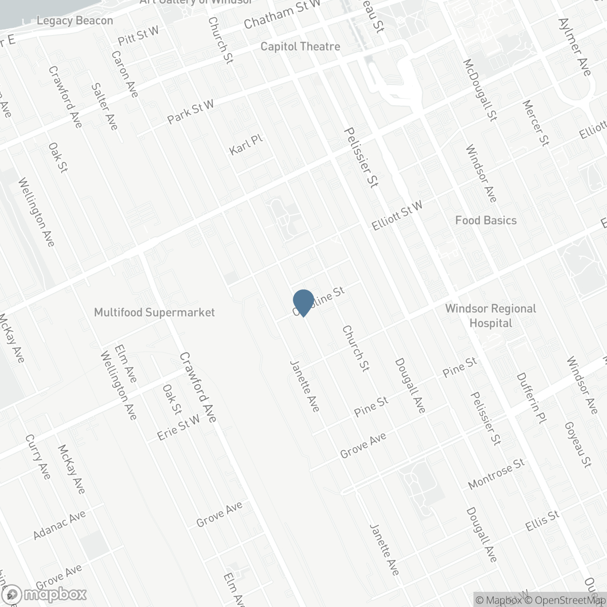 494 Caroline STREET, Windsor, Ontario N9A 6A6